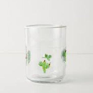 Anthropologie Icon Juice Glass Cactus